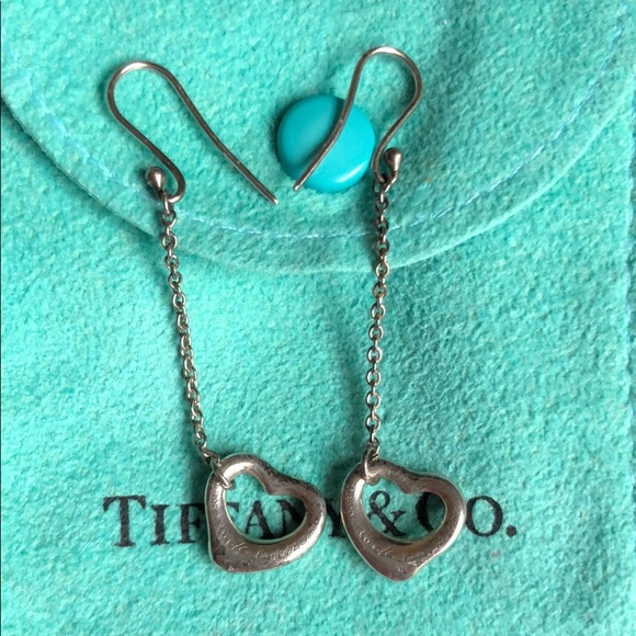 Tiffany & Co. Jewelry - Tiffany signature Open Heart earrings